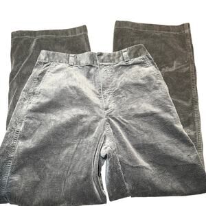 Uniqlo x Comptoir des Cotonniers Corduroy Wide Leg Pants, Gray, Size 30